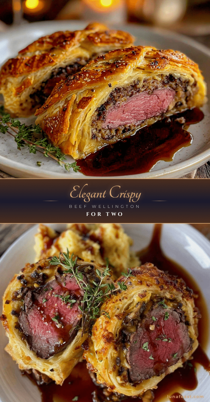 beef wellington for two recipe
