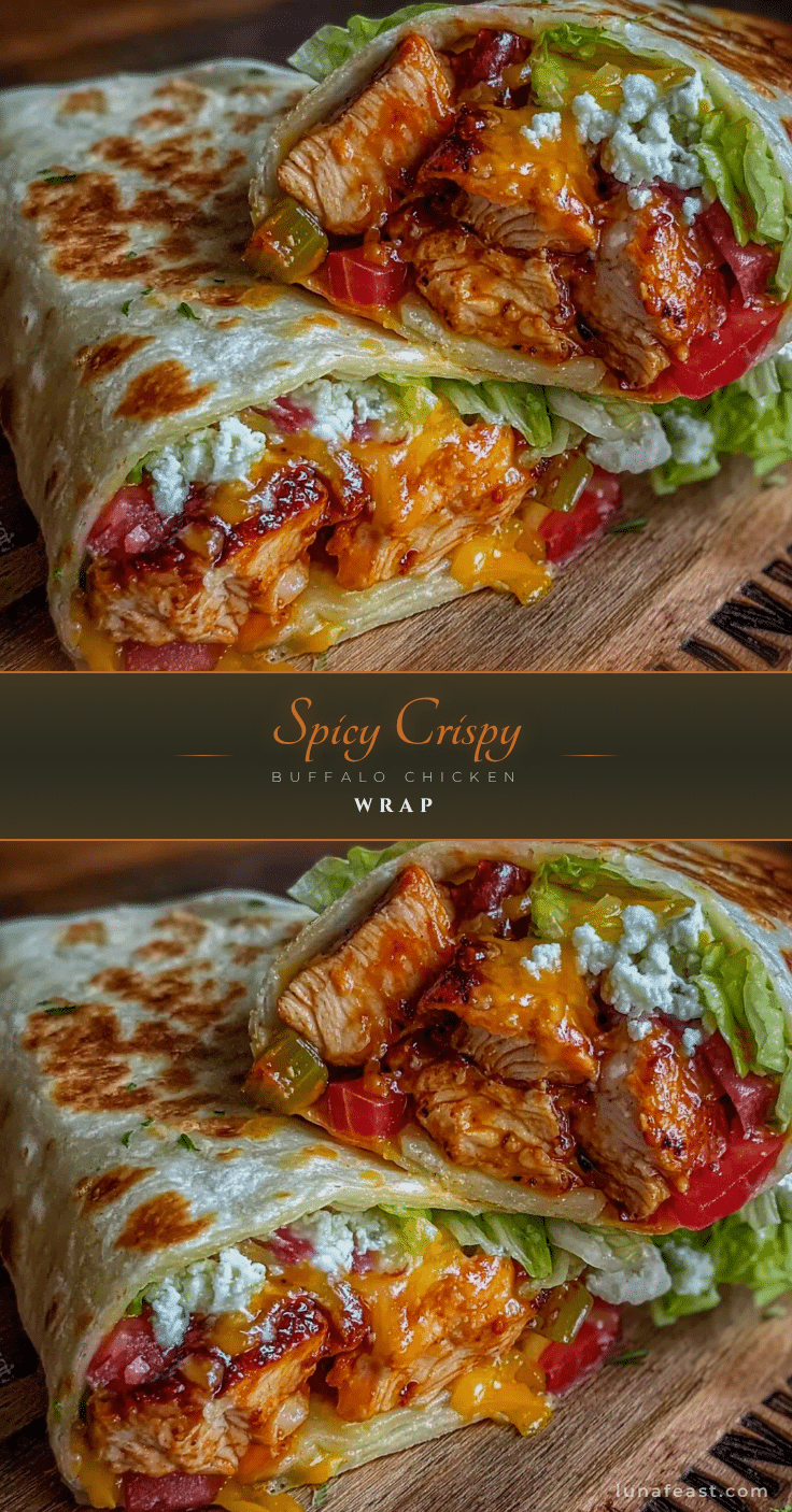 buffalo chicken wrap recipe