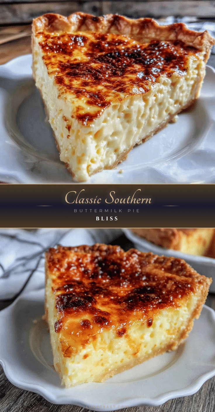 classic southern buttermilk pie recipe