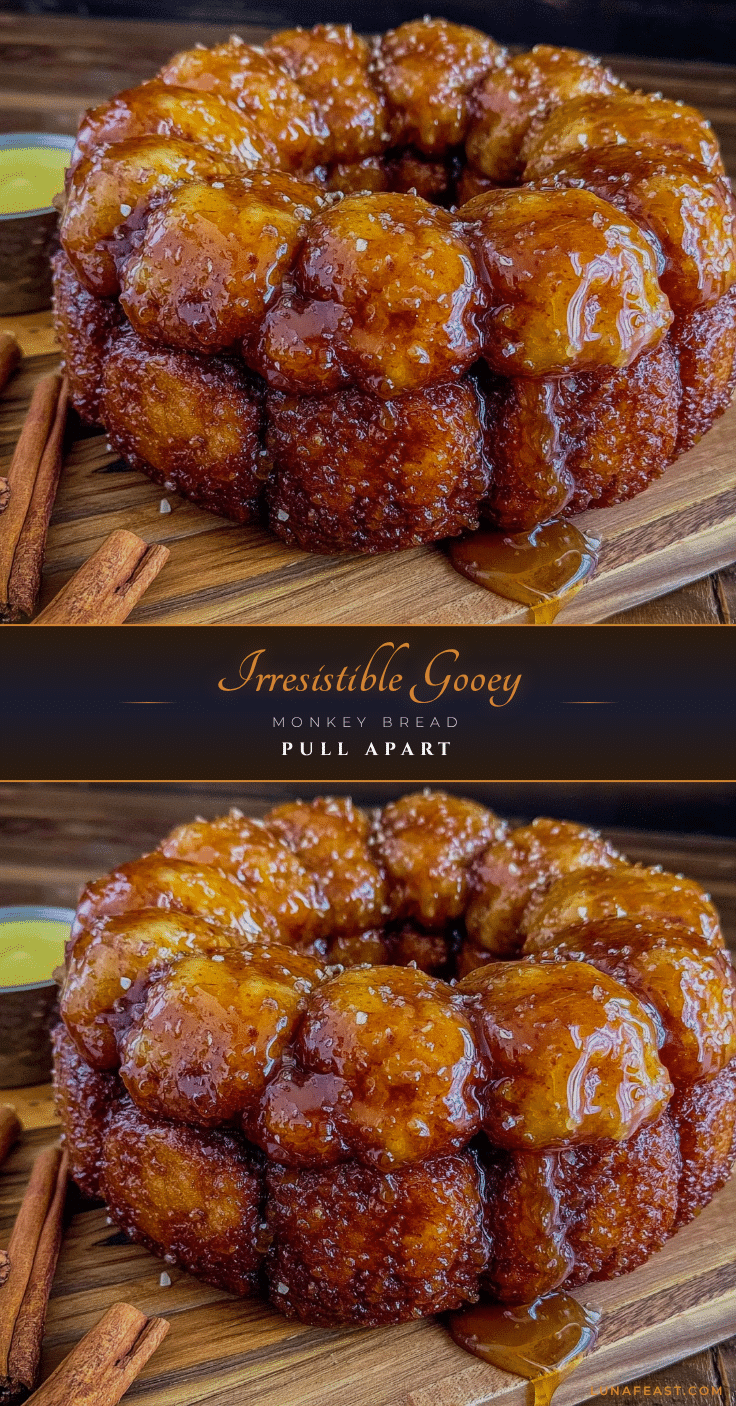 cozy monkey bread pull-apart recipe