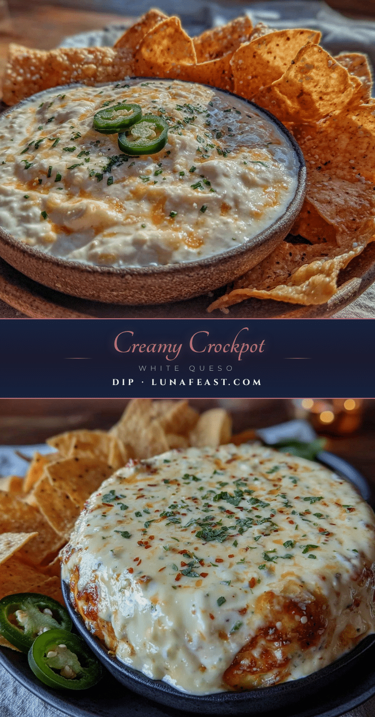 creamy crockpot queso dip recipe