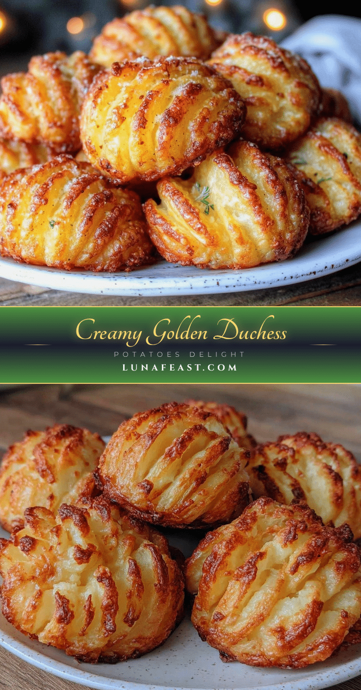 creamy duchess potatoes recipe
