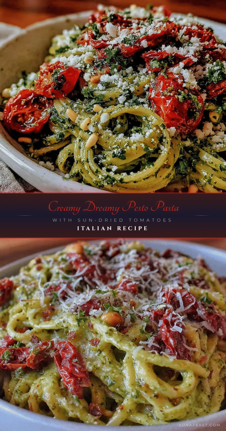 creamy pesto pasta recipe