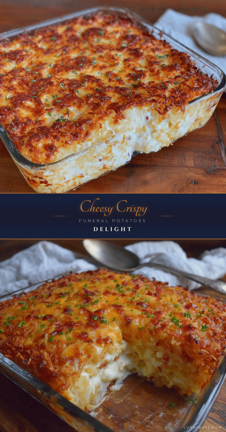 crispy cheesy funeral potatoes recipe