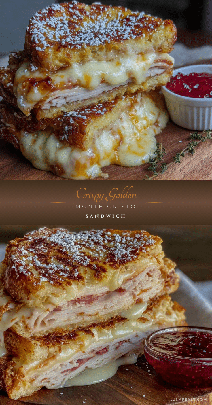 crispy monte cristo sandwich recipe