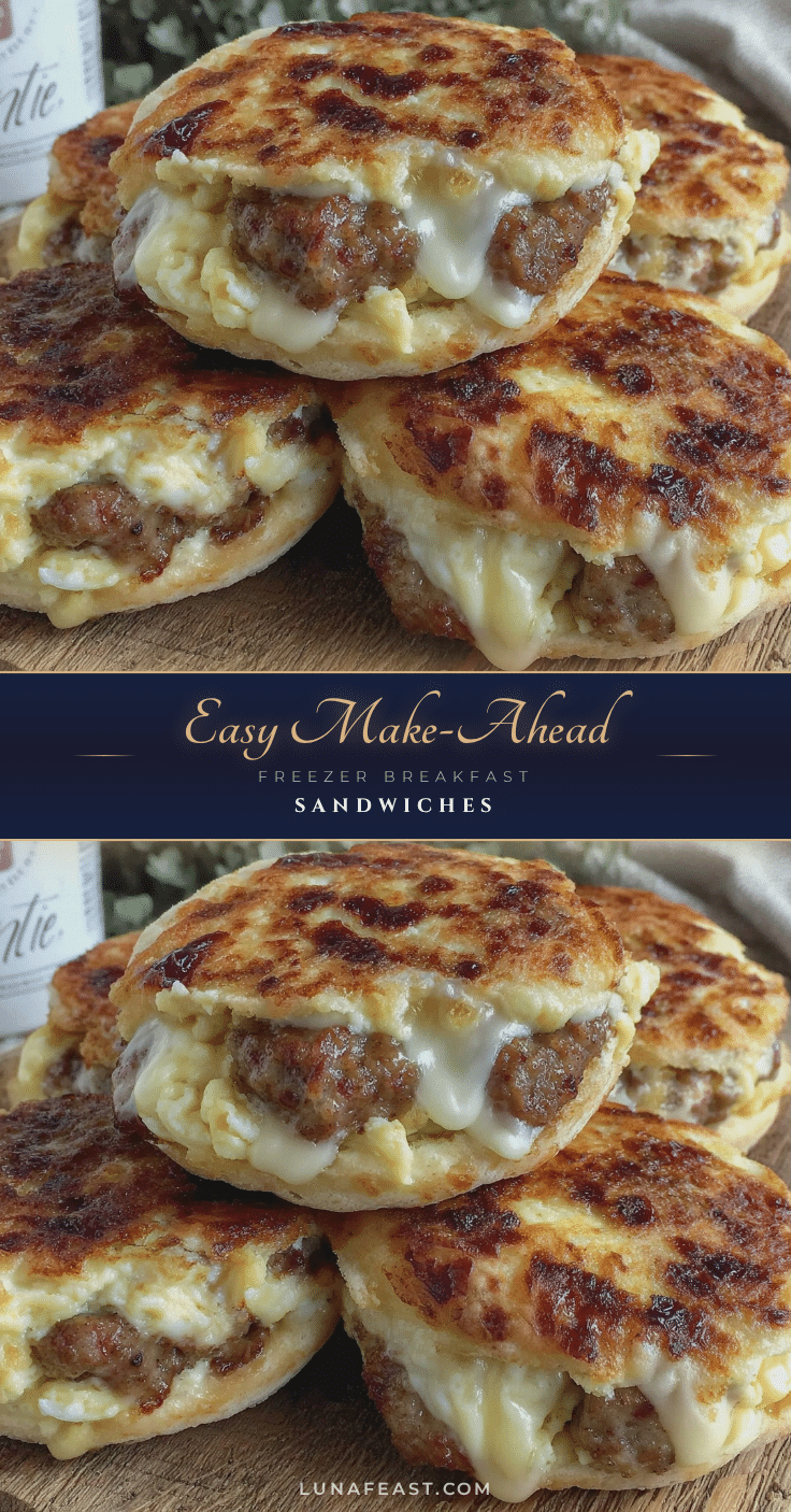 easy freezer breakfast sandwiches recipe
