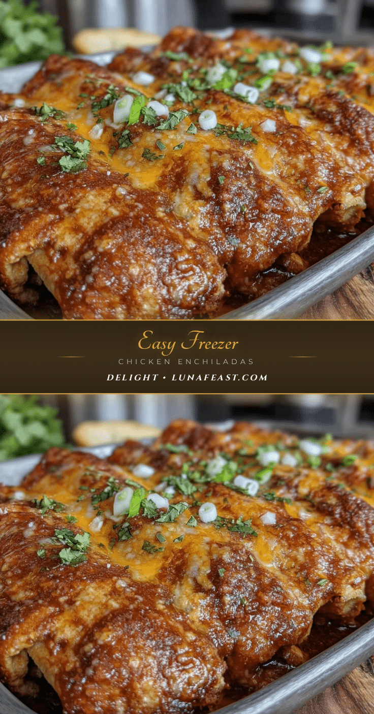 easy freezer chicken enchiladas recipe