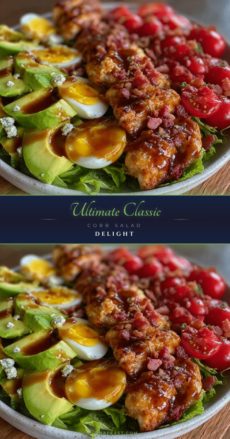 fresh classic Cobb salad recipe