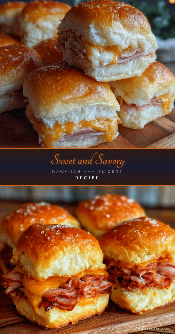 Hawaiian Roll Ham & Cheese Sliders recipe