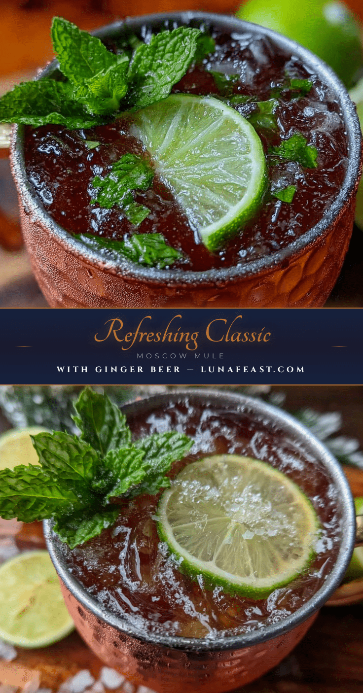 Moscow Mule cocktail recipe recipe