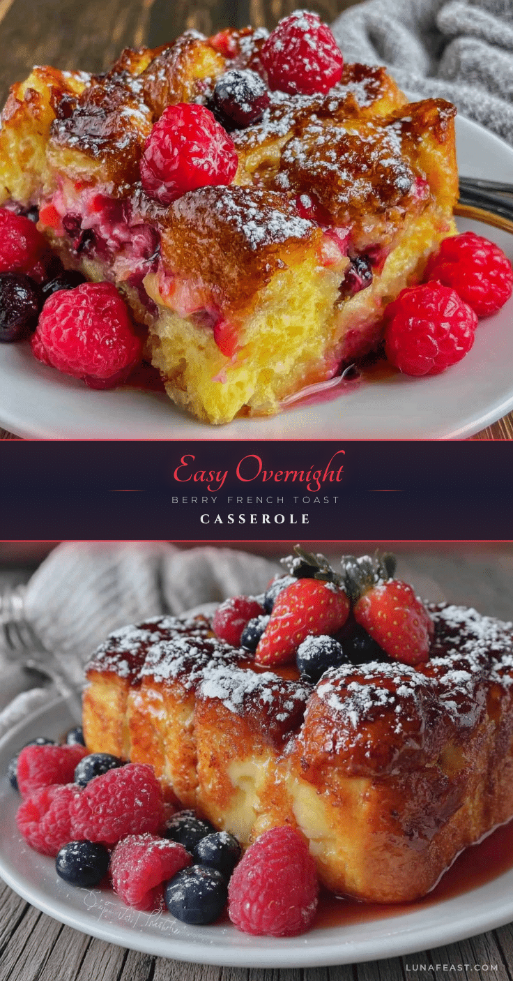 overnight french toast casserole recipe