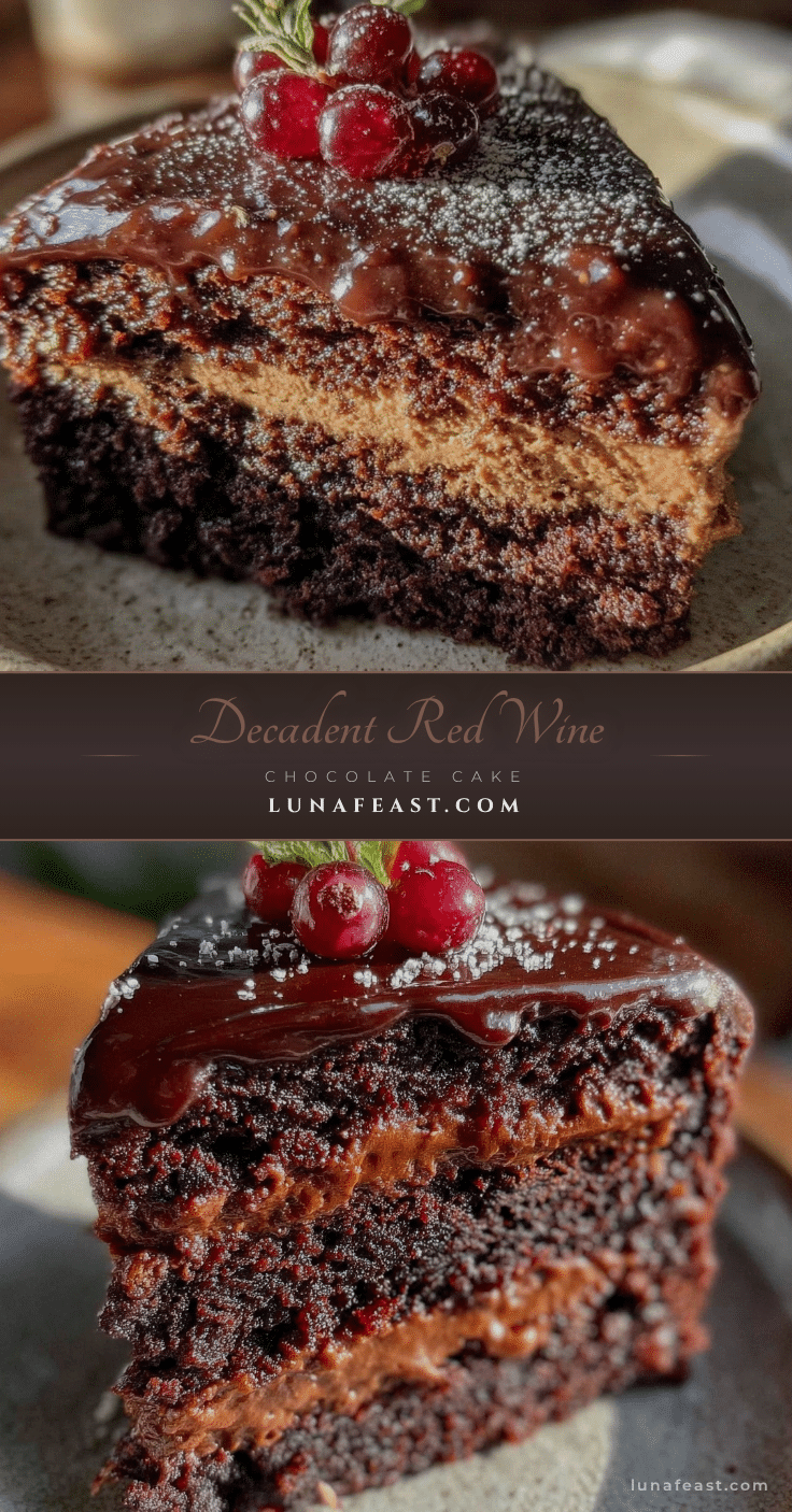 red wine chocolate cake recipe