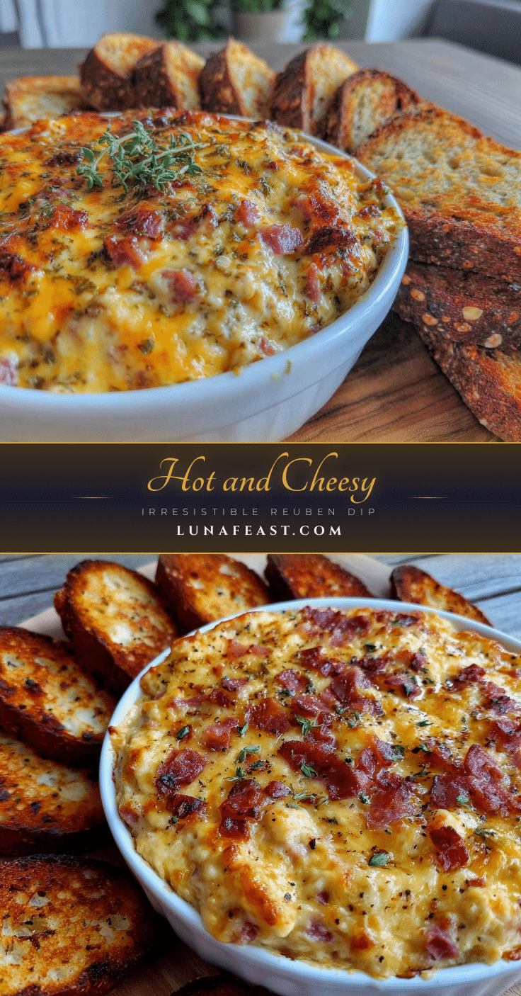 savory reuben dip recipe