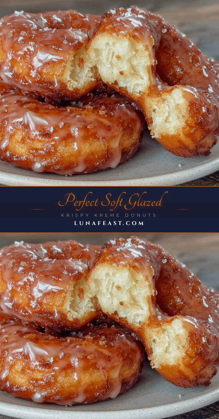 soft glazed donuts Krispy Kreme copycat recipe recipe