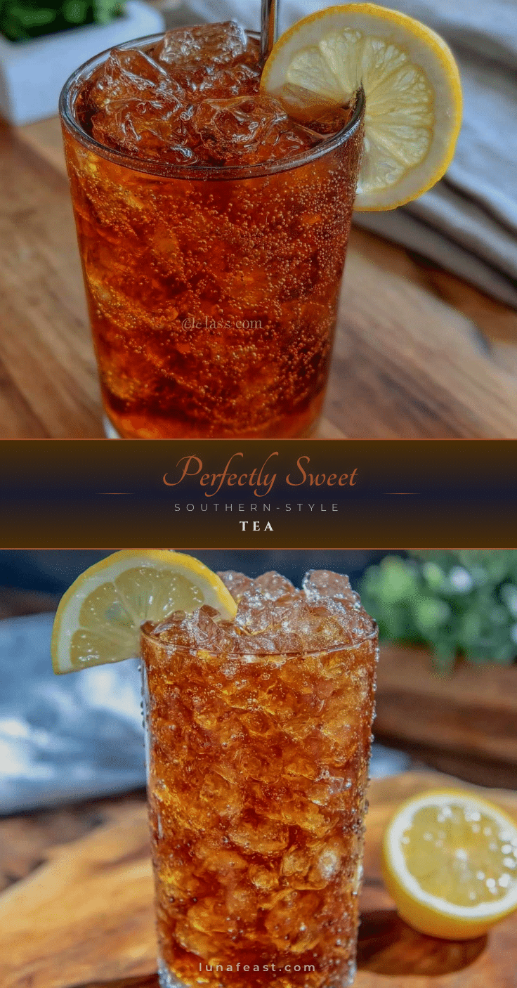 Southern-style sweet tea recipe