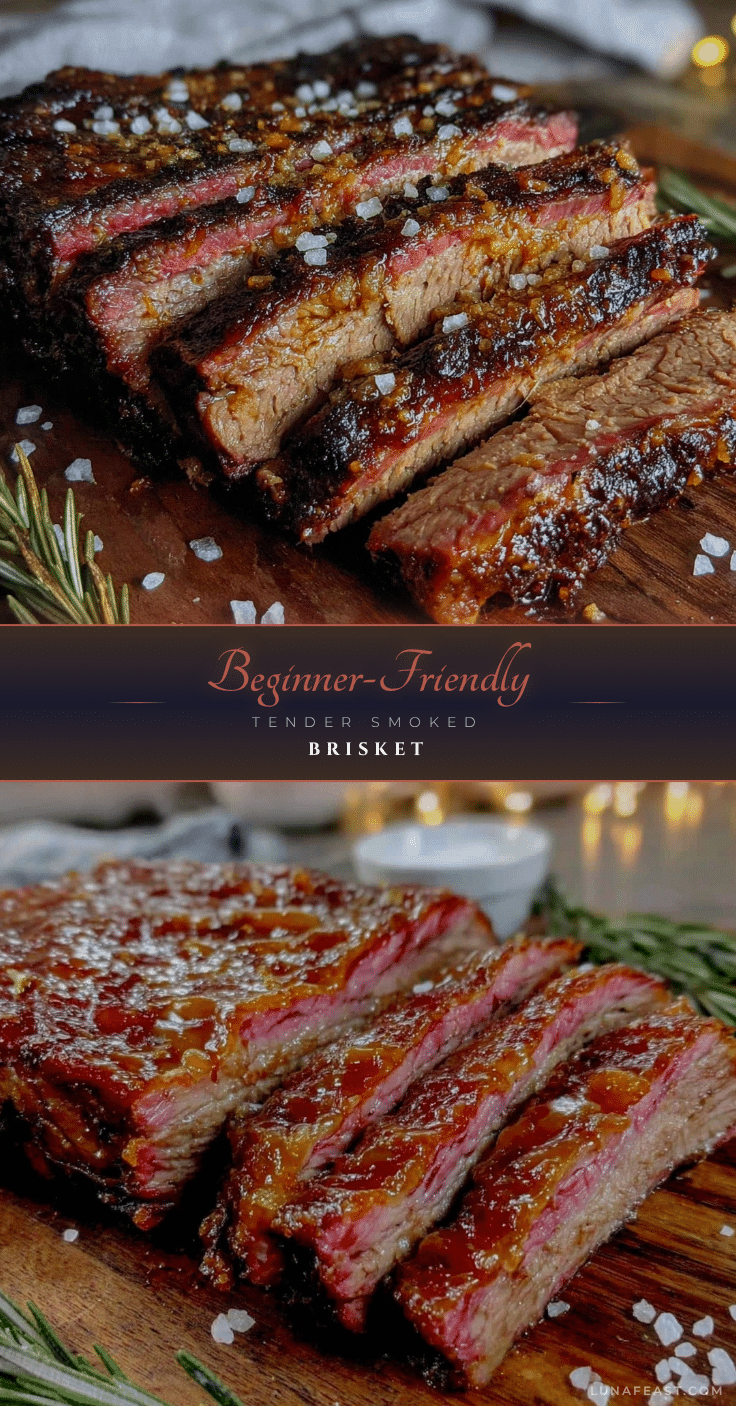 tender smoked brisket recipe recipe