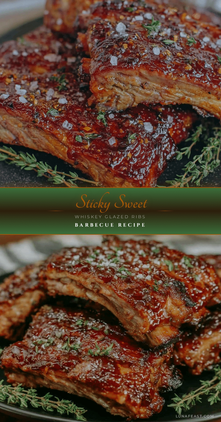 whiskey glazed ribs recipe