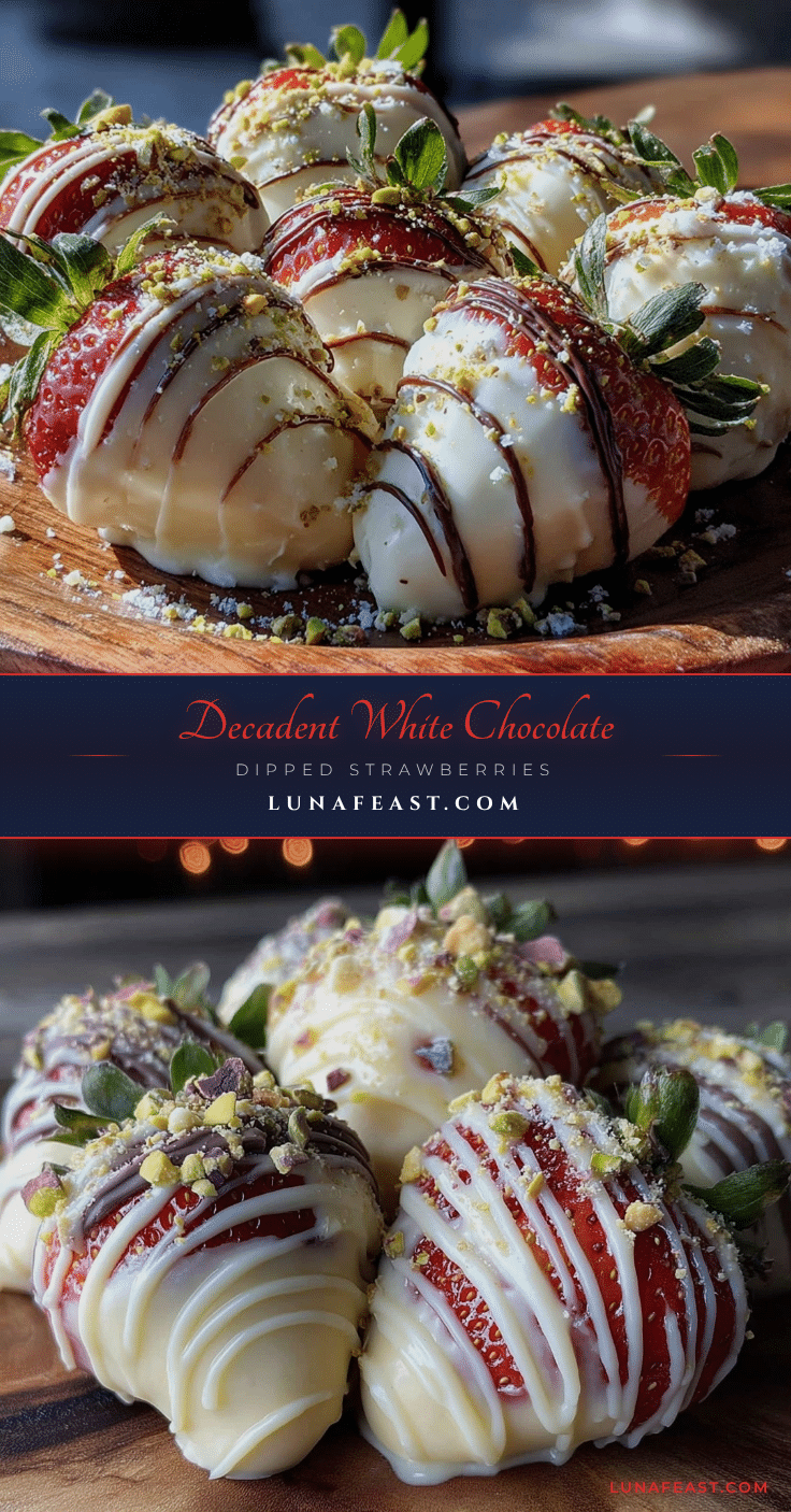 white chocolate dipped strawberries recipe