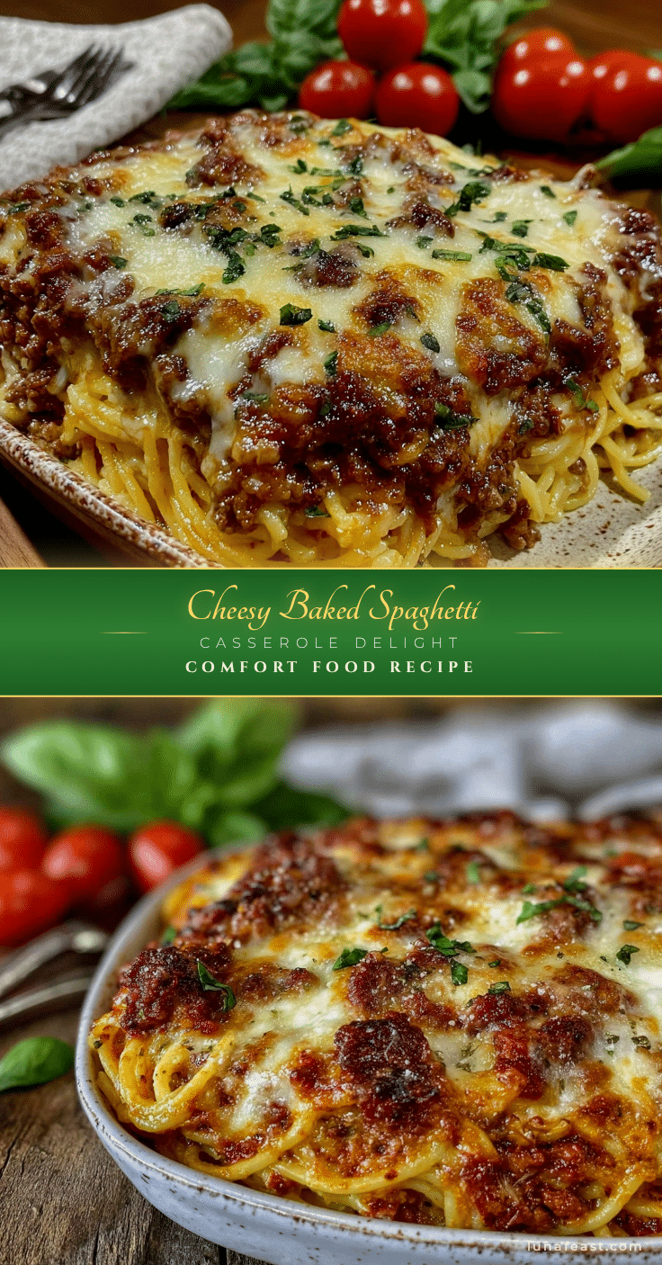 baked spaghetti casserole recipe