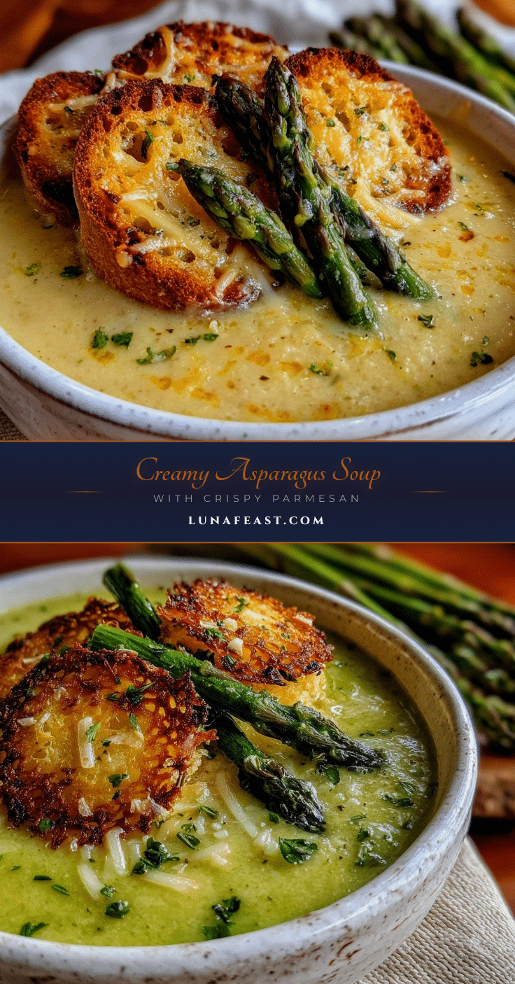 creamy asparagus soup recipe