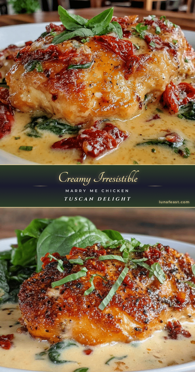 Creamy Marry Me Chicken recipe