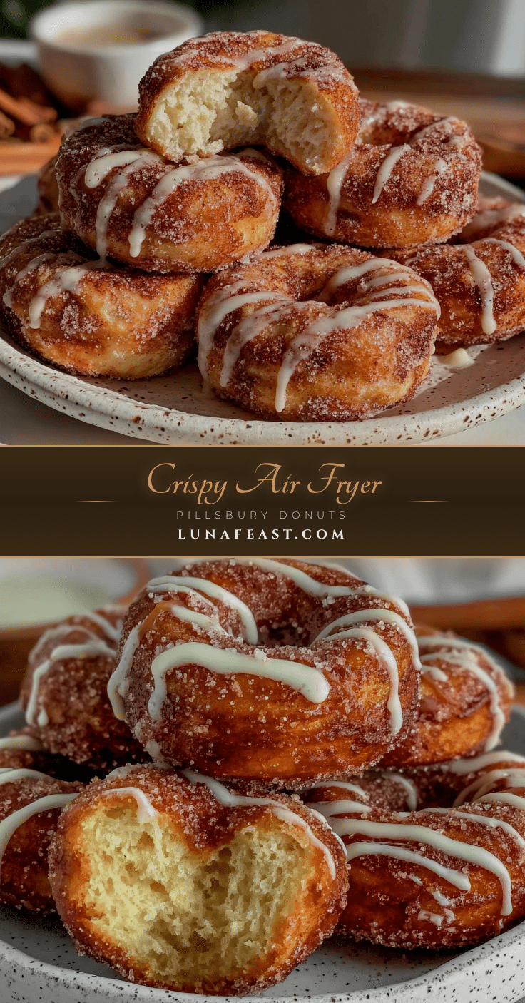 crispy air fryer donuts recipe