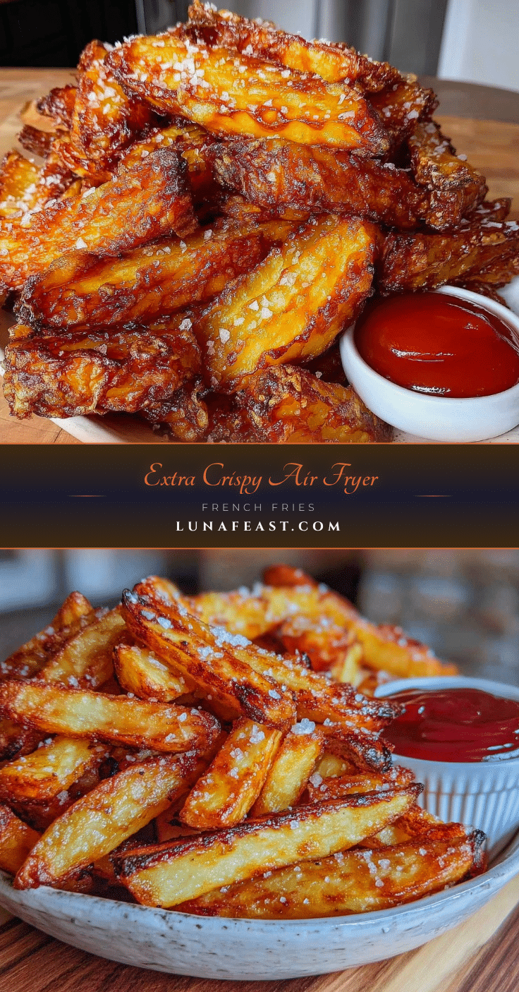 crispy air fryer french fries recipe