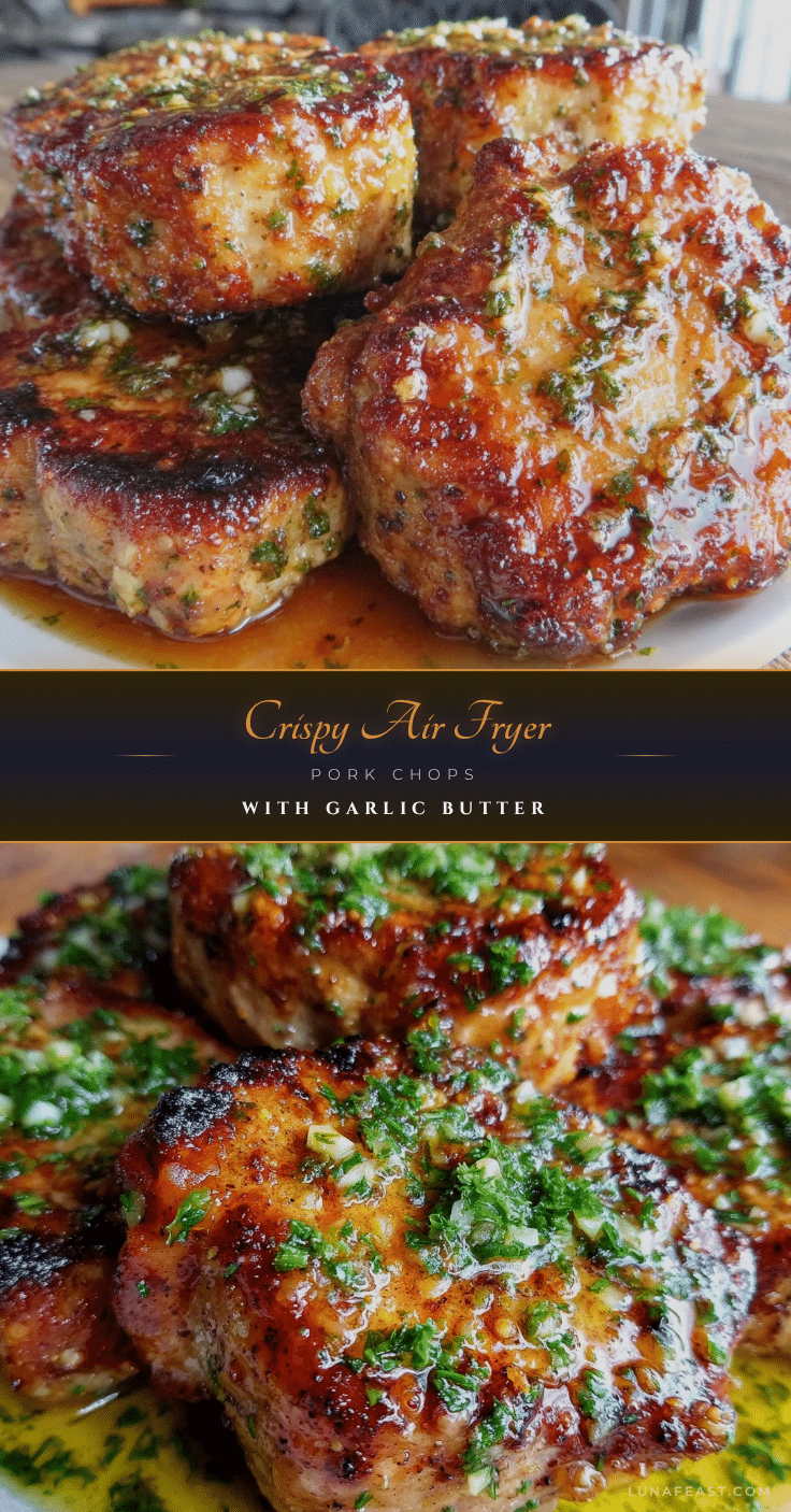 crispy air fryer pork chops recipe