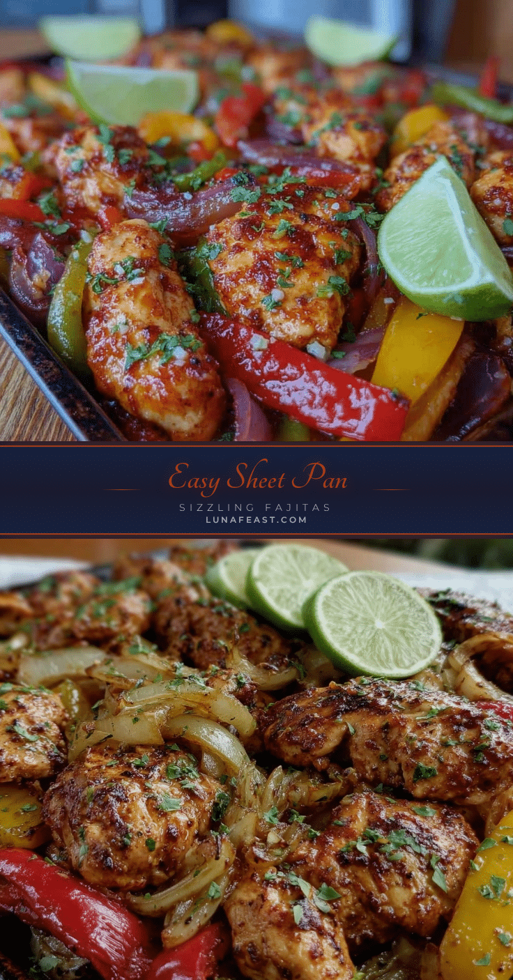 easy sheet pan fajitas recipe