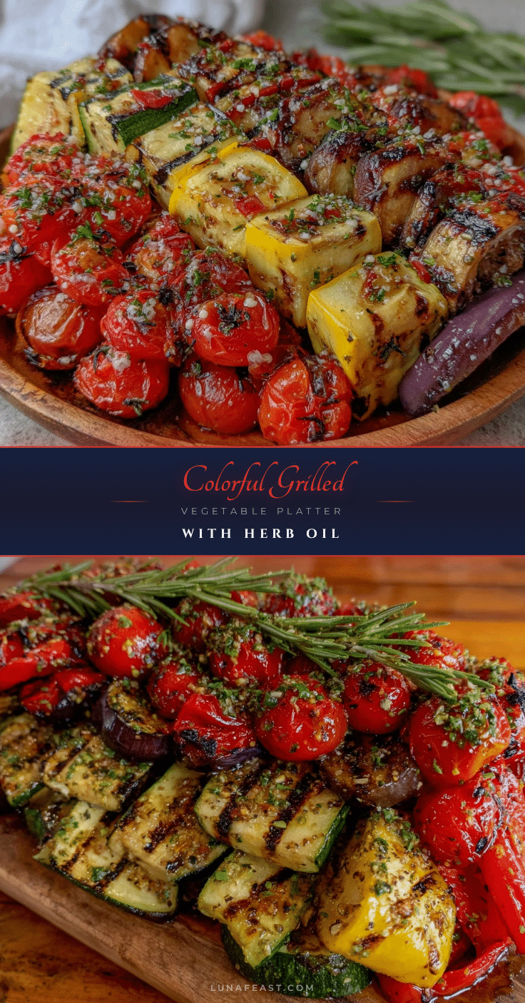 fresh grilled vegetable platter recipe
