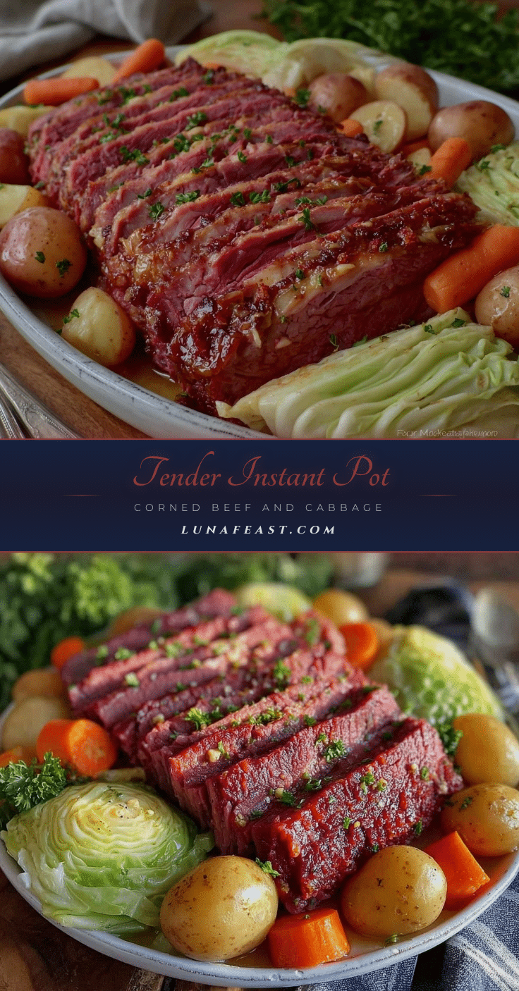 Instant Pot corned beef and cabbage recipe recipe