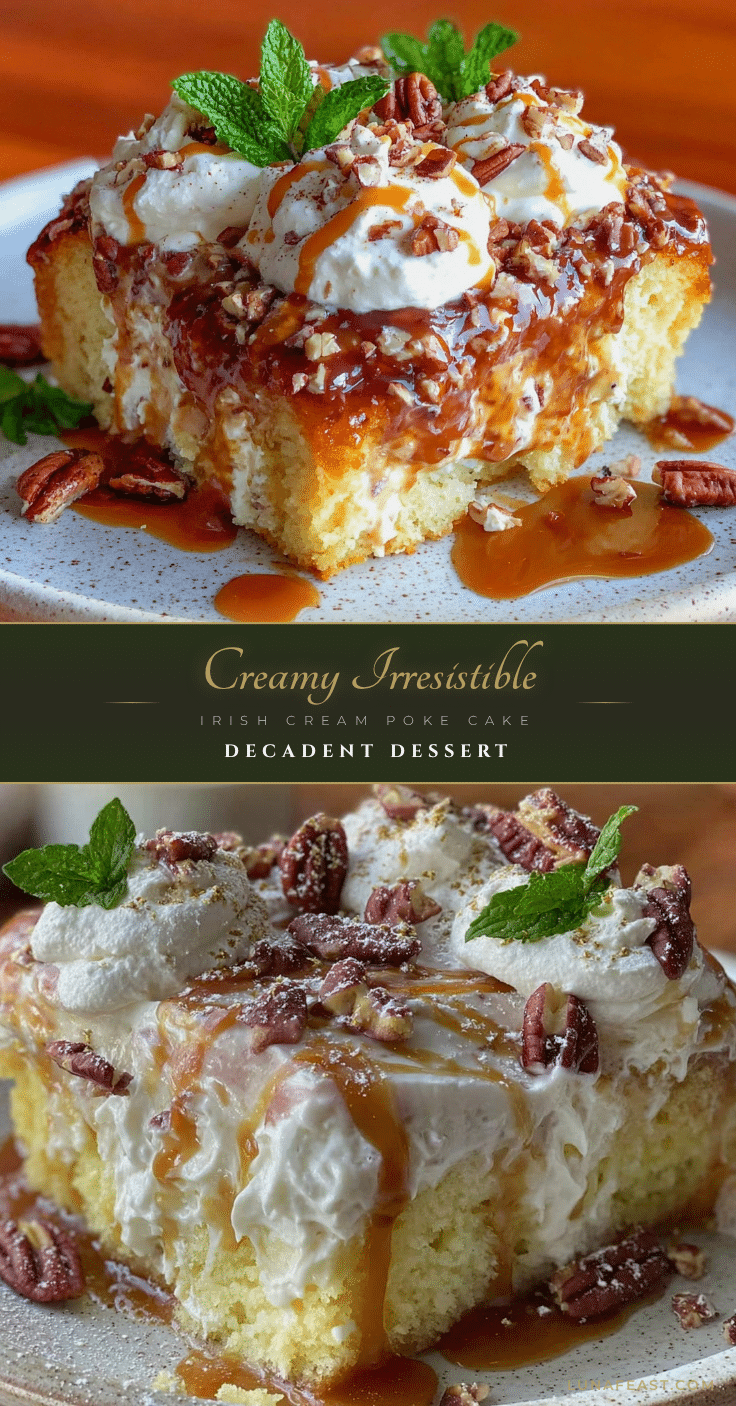 irish cream poke cake recipe