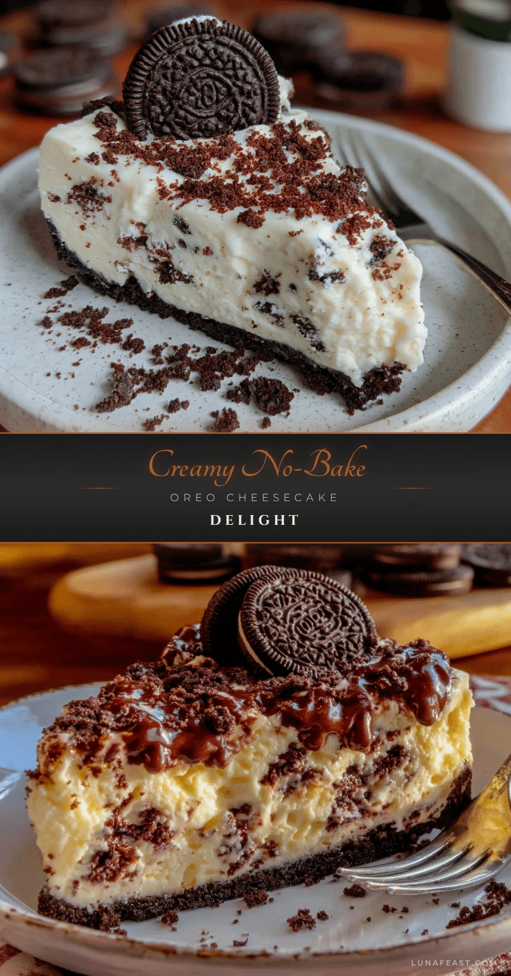 no-bake Oreo cheesecake recipe