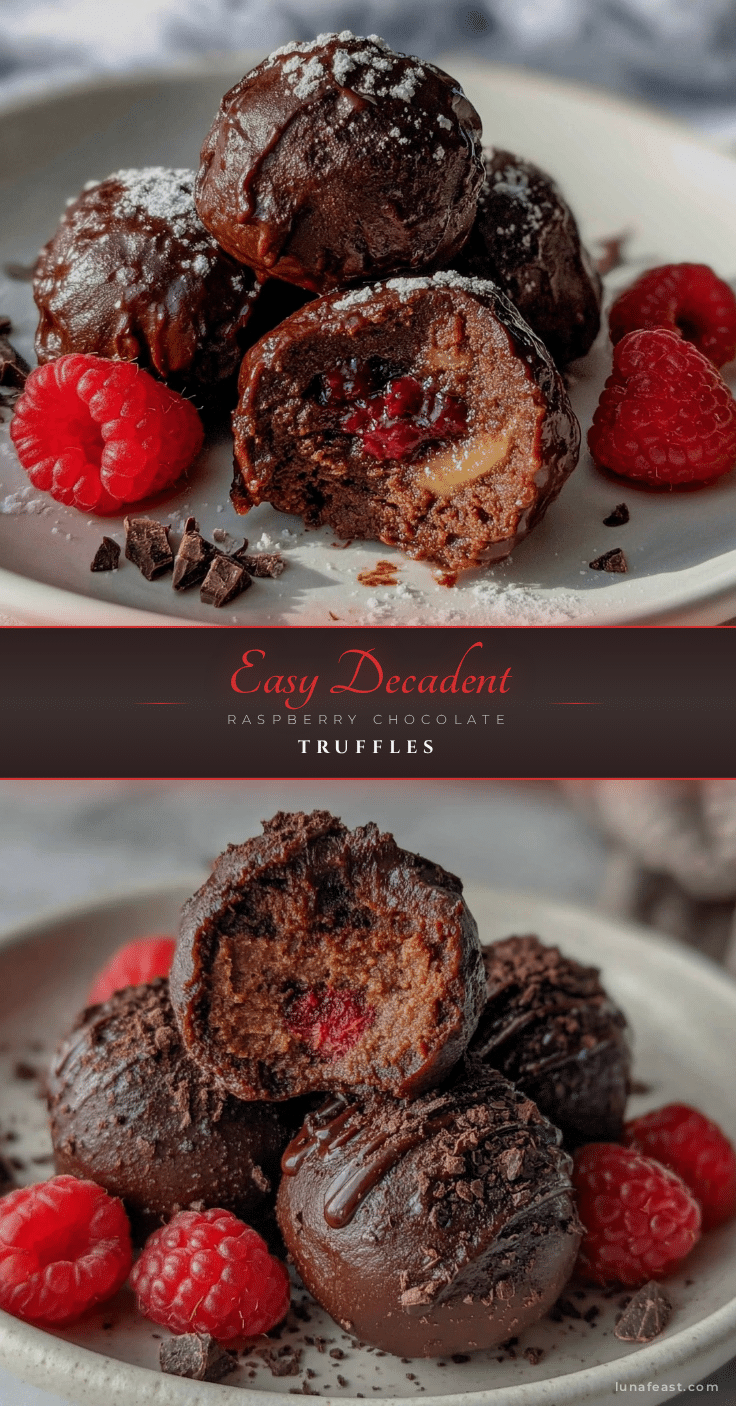 raspberry chocolate truffles recipe recipe