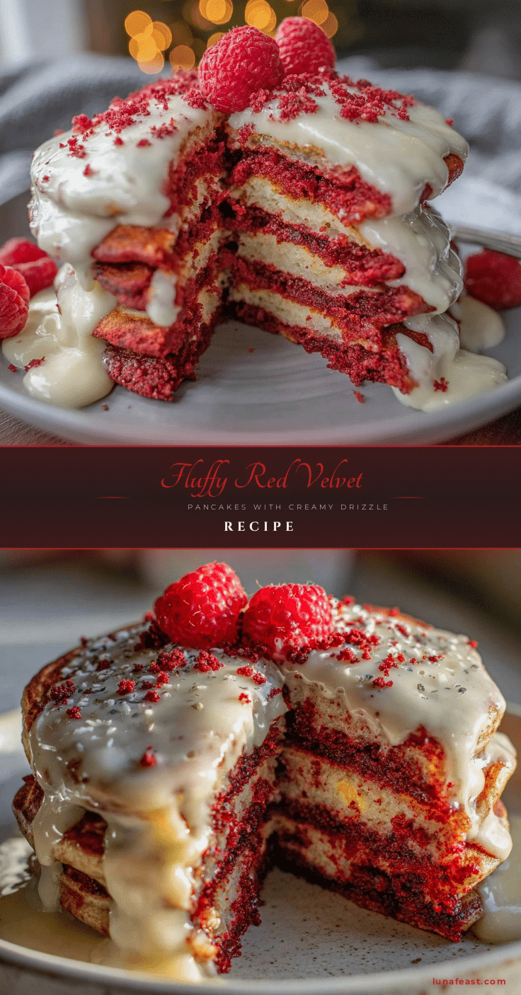 red velvet pancakes recipe