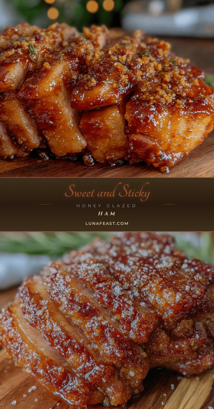 savory honey glazed ham recipe