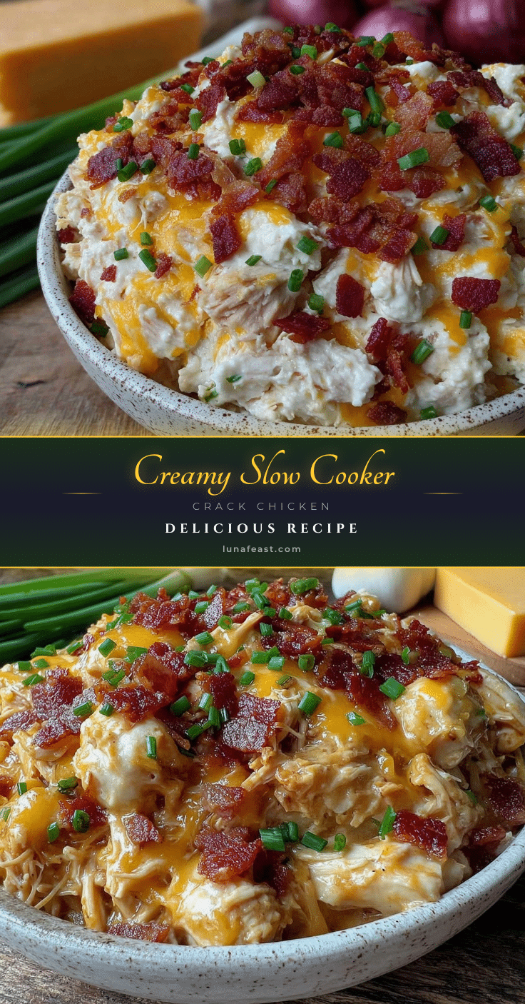 slow cooker crack chicken recipe