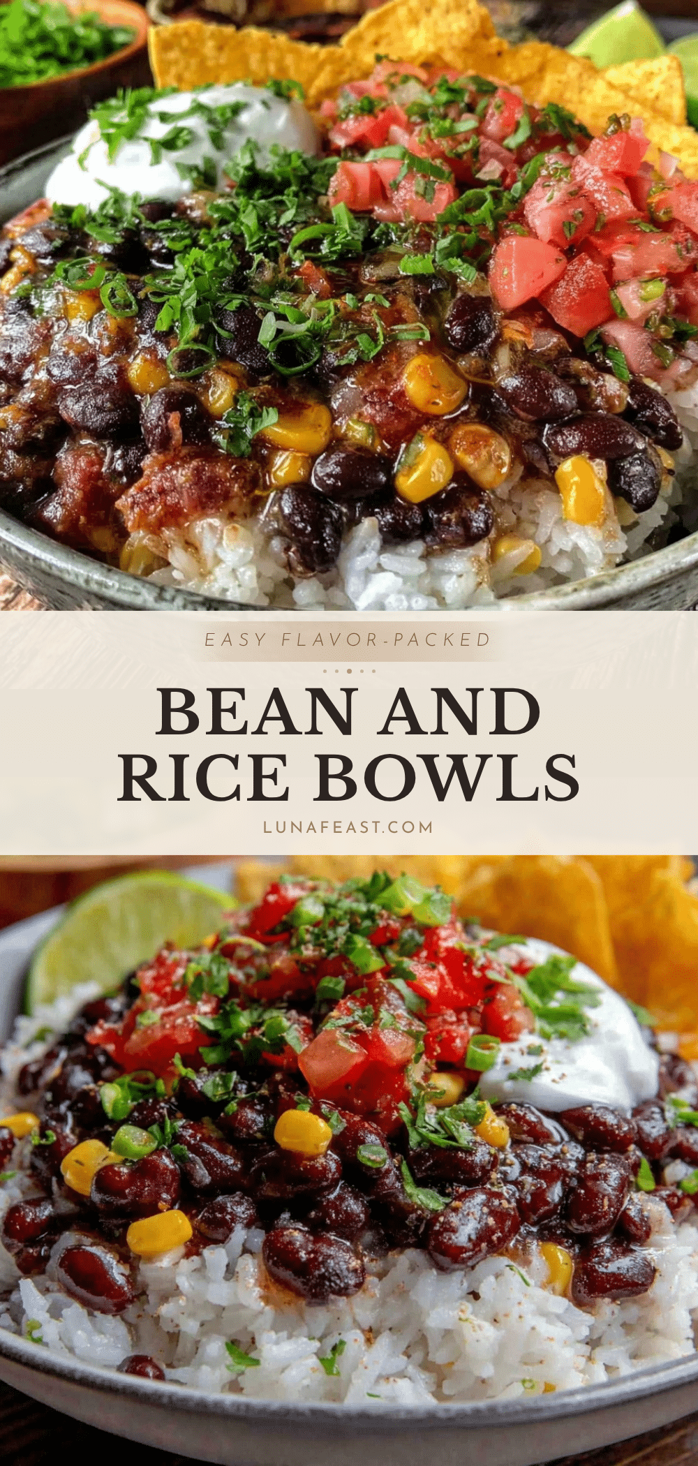 bean and rice bowls recipe