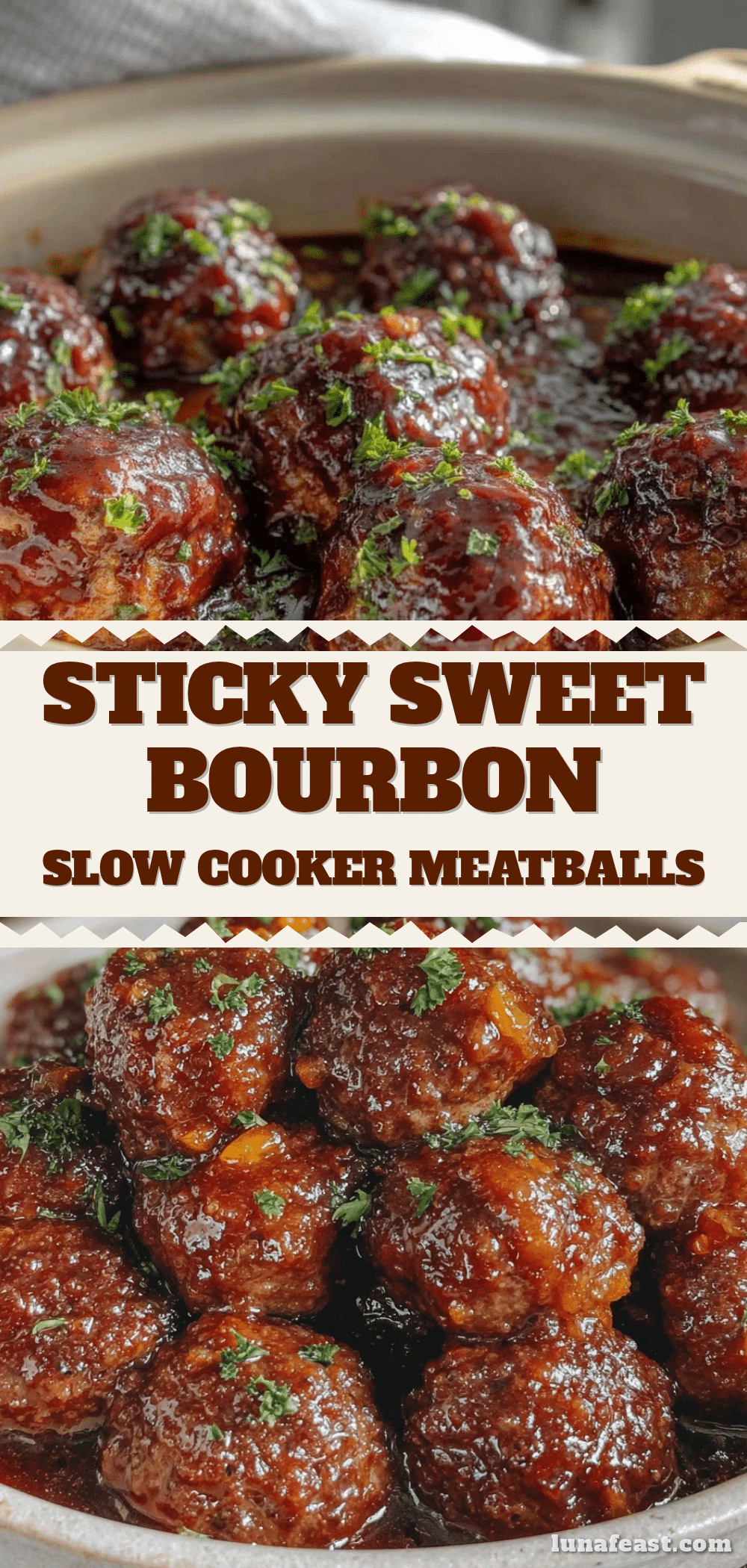 bourbon slow cooker meatballs recipe