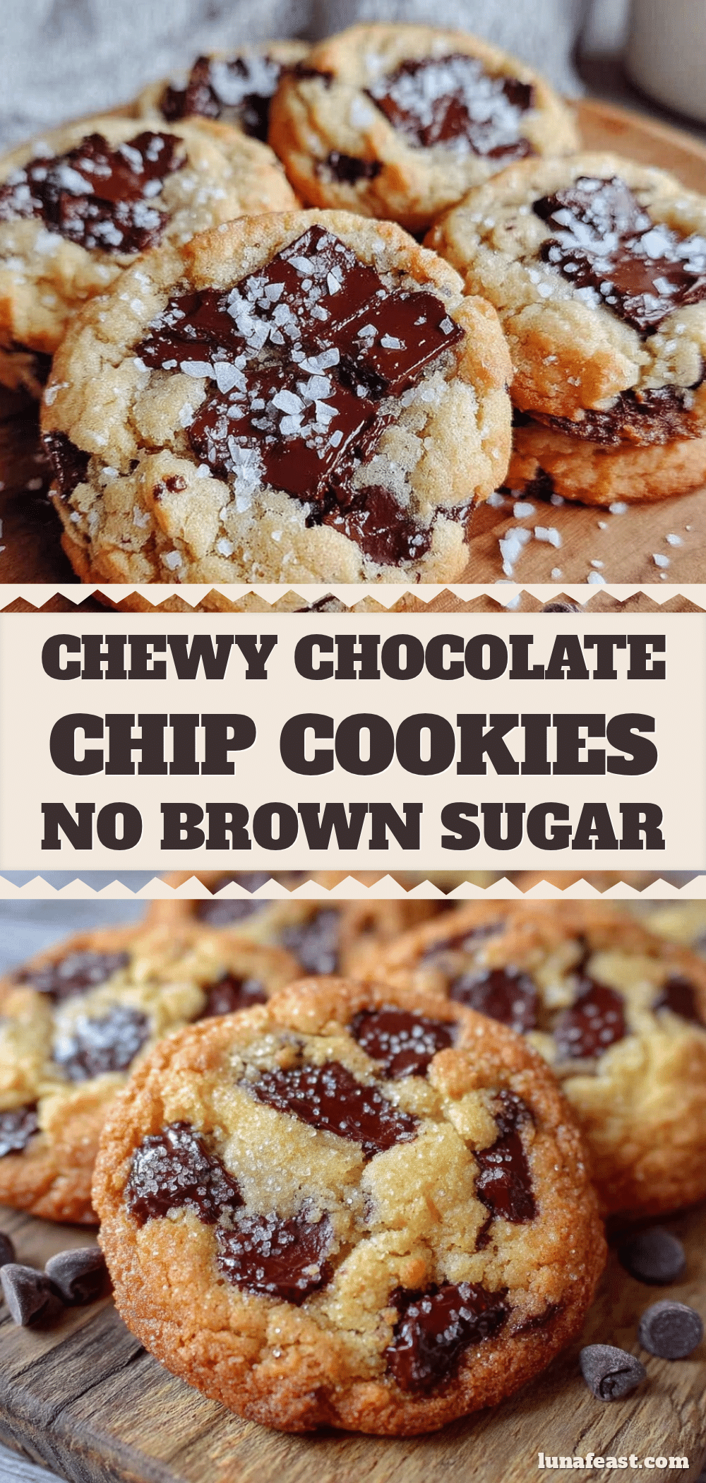 chewy chocolate chip cookies without brown sugar recipe
