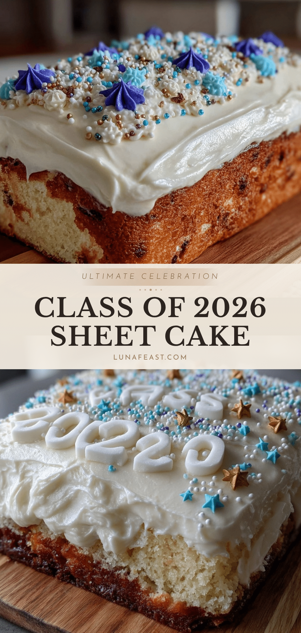 class of 2026 sheet cake recipe