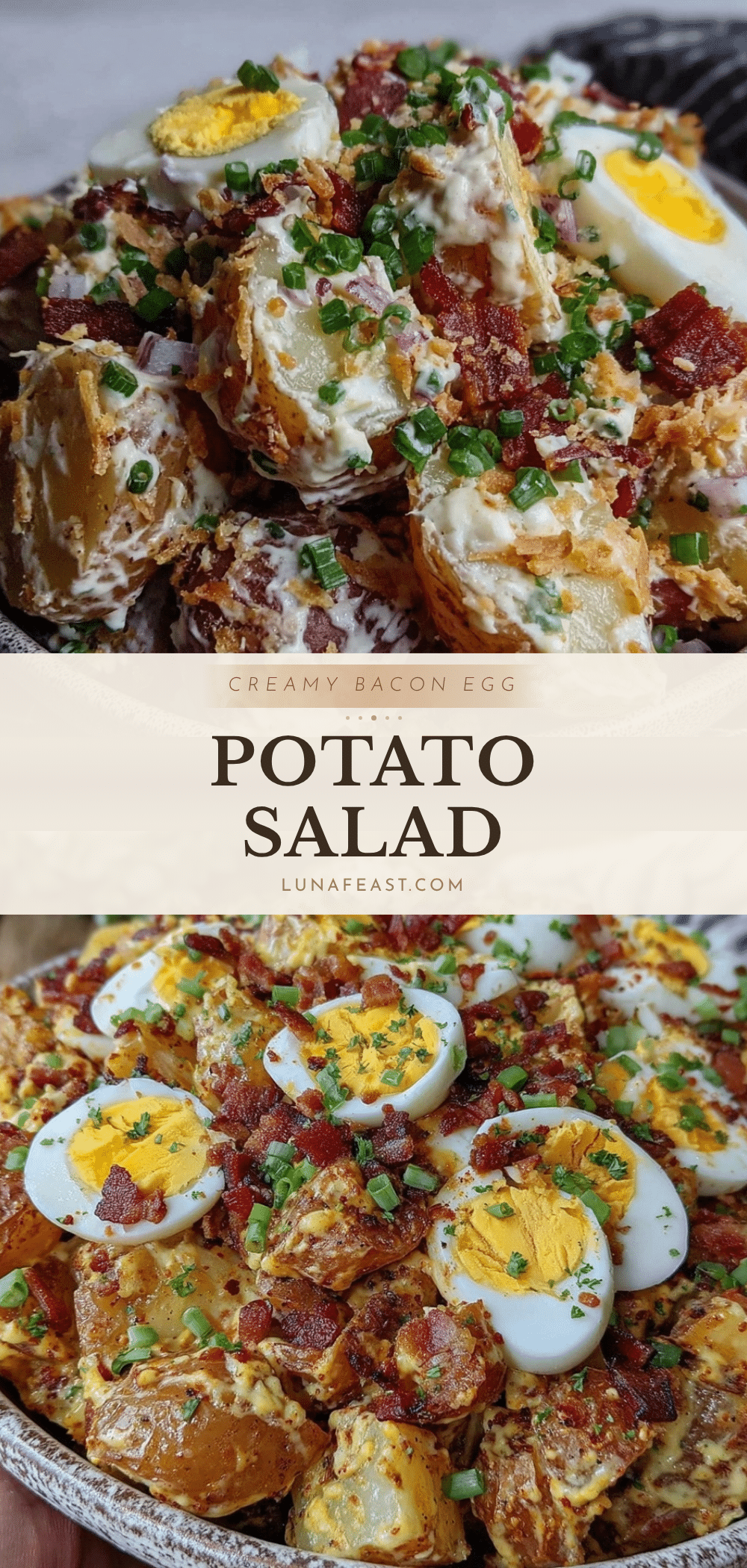 classic best potato salad with bacon and eggs recipe