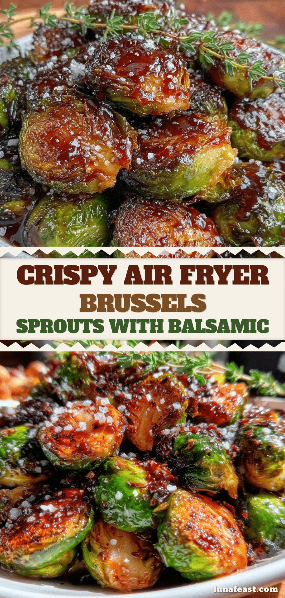crispy air fryer brussels sprouts recipe