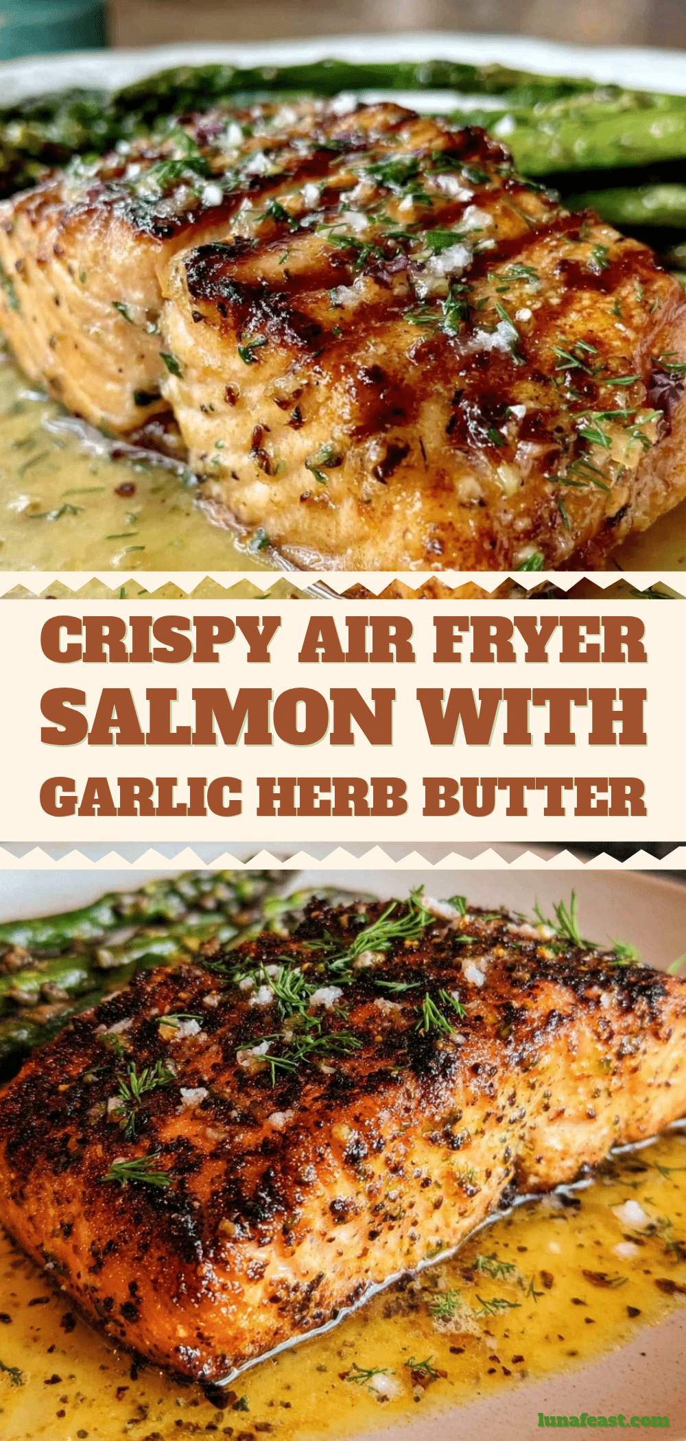 crispy air fryer salmon recipe
