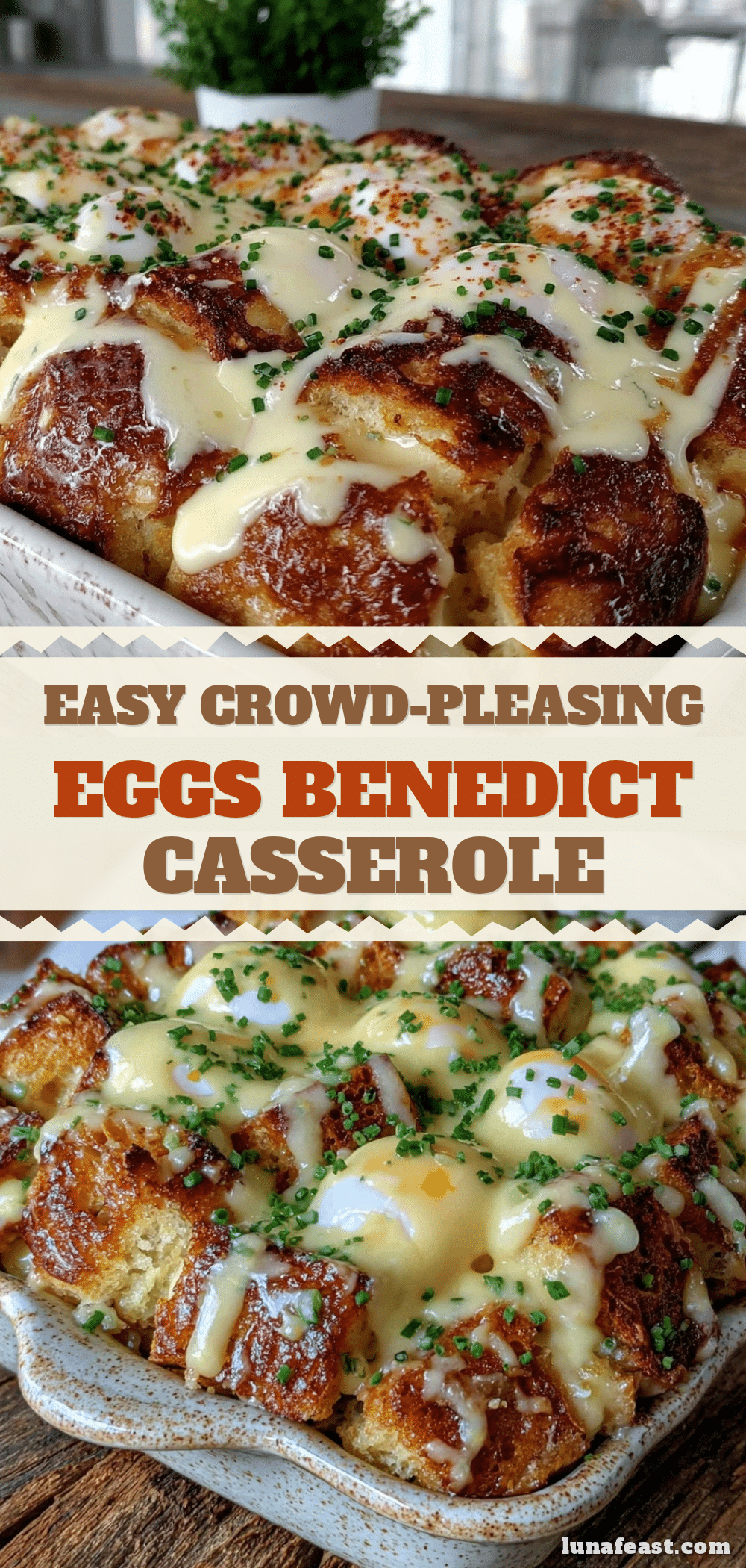 easy eggs benedict casserole recipe