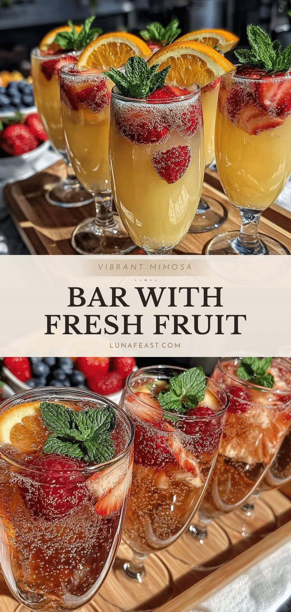 fresh mimosa bar recipe recipe