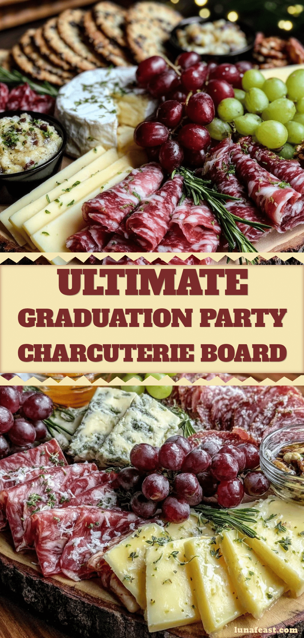 graduation party charcuterie board recipe