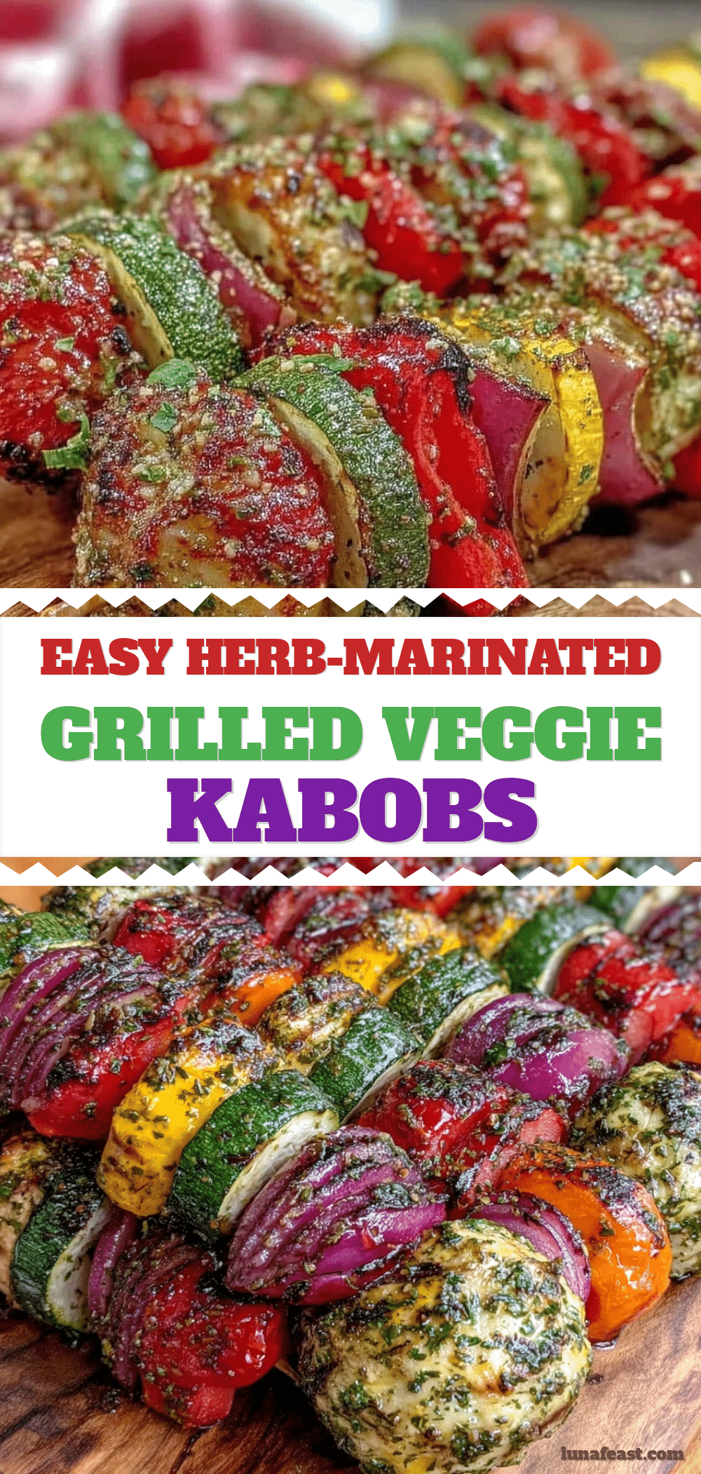 grilled vegetable kabobs recipe