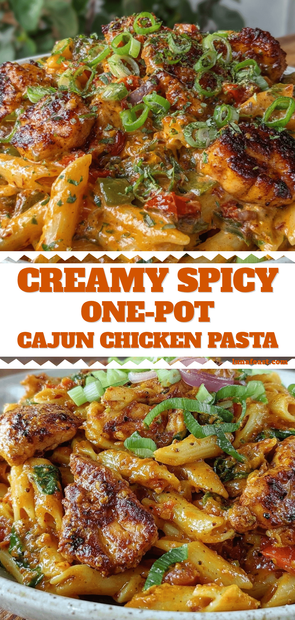 one-pot cajun chicken pasta recipe