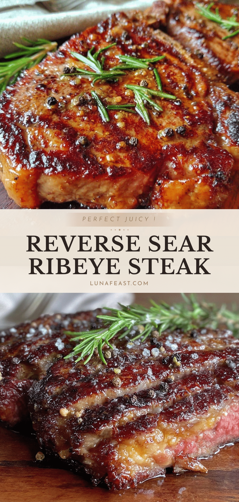 reverse sear ribeye steak recipe